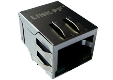 Kuning-Oranye LED RJ45 LPJ0011A114NL RJ45 Single Port, Ethernet 10 / 100Mbps