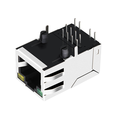 XFATM9R-CTLSxu1-4M Jaringan Modular RJ45 Perempuan Jack, 1 x 1 Jack Tab up LPJ6011ABNL