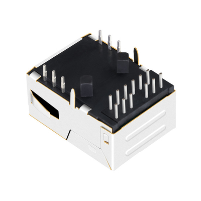 1840783-1 Profil Rendah RJ45 Jack 100BASE-T Tab Up Tanpa Led