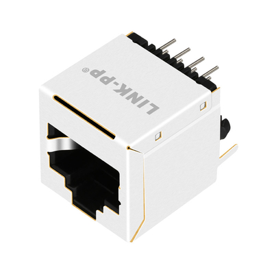 SS-90000-013 RJ45 1x1 Jack Konektor Modular Ethernet Vertikal 8P8C