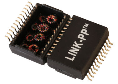 Discrete Port Tunggal Gigabit Ethernet Transformer 000-7367-37 Magnetic Untuk Ethernet