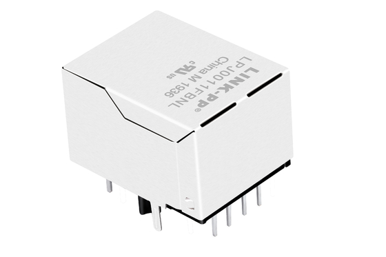 LPJ0011FBNL 100Base-T RJ45 konektor dengan magnetik untuk tanggal I / O