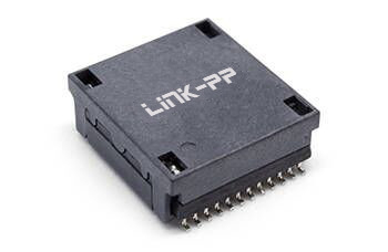 4pr PoE+ HD8004FNL SMT LAN Magnetic Module Sesuai dengan RoHS