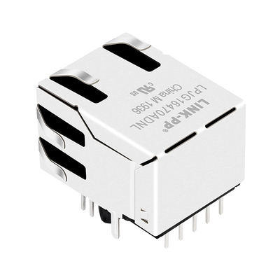 JXD1-0001NL |  LPJG16470ADNL Magnetic RJ45 Jack Gig_Ethernet Konektivitas