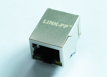 1x1 Port 1000BASE-T POE + RJ45 Modular Jack Dengan Transformer LPJG0926-7HENL