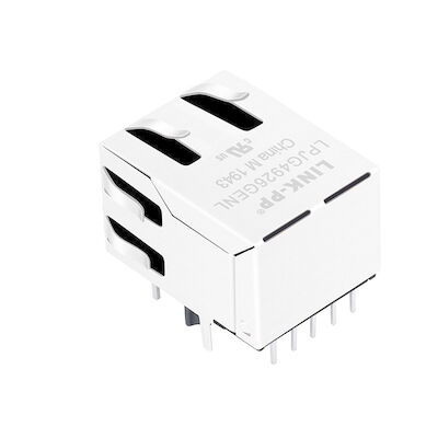 1000Base-T POE / POE + RJ45 Connector Untuk Gigabit Ethernet LPJG4926GENL