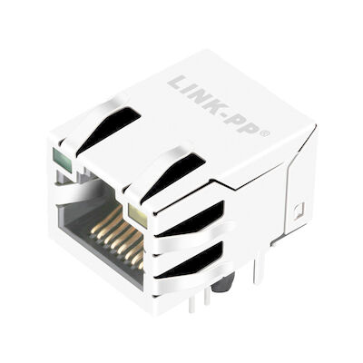 RT7-114ATK1G 10/100 Base-T Tab Up RJ45 Magnetic Connector Cross LPJ16614-9AENL