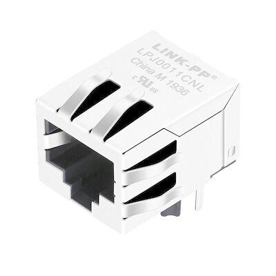 HFJ11-2450-E 10 / 100BASE-TX Magnetic RJ45 Jack Single Port LPJ0011CNL FastJack
