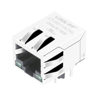 LPJ0011ACNL RJ45 1 x 10/100 Indikator Mbit Ethernet LED 8P8C