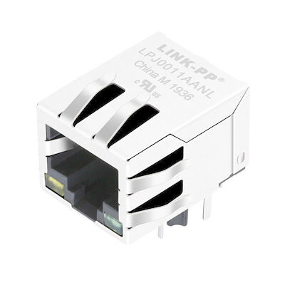LPJ0011AANL RJ45 Single Port, 1CT: 1CT, 10 / 100Base-T, Matching Impedance