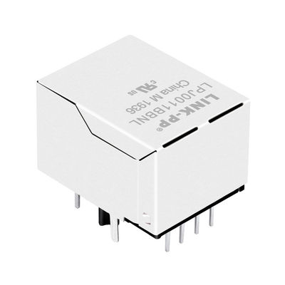 7499010211A THT 100BASE-TX RJ45 Konektor Wanita LPJ0011BBNL