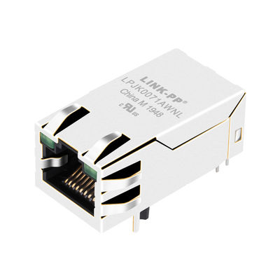 0826-1G1T-23-F Rj45 Modular Jack Female Rj45 Tab-up 12 Cores 10/100/1000 Base-T