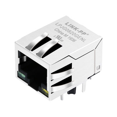 SI-61012-F Magnetic RJ45 Jack yang cocok ATMEGA8535L-8JUR Dalam switch Layer
