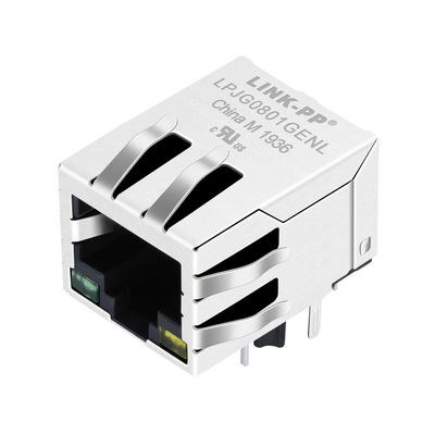 RDA-215BAM1A 10/100/1000 Gigabit Ethernet Pelabuhan RJ45 Perempuan Pinout