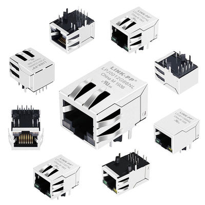 JXR0-0011NLT Patch Panel Sheilded 8P8C Cat5e Lan Jaringan Magnetic RJ45 Jack