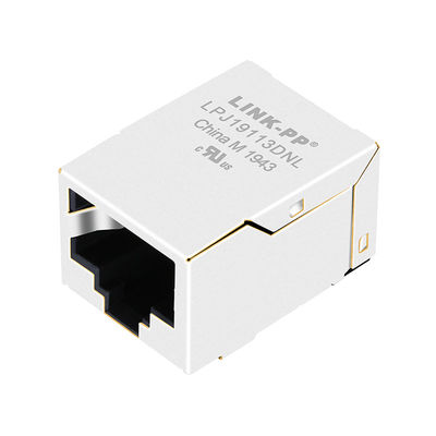 J0C-0003NLT 1x1 Port SMT RJ45 Jack Konektor Jaringan Magnetik Tanpa Led