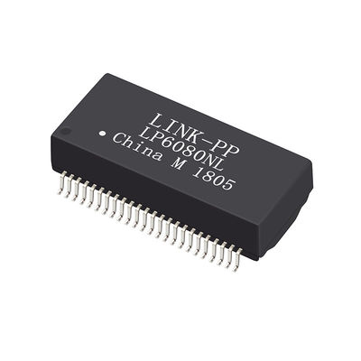 749023020 / LP6080NL 10/100/1000 Base-T SMD Transformer 2 Port Gigabit Ethernet