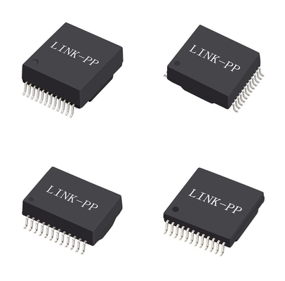 24 PIN Single Port SMD Lan Transformer Non POE 10G Base-T S558-10GB-07