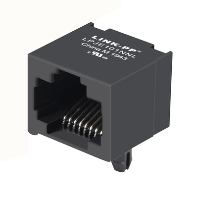 43860-5025 Kompatibel LPJE101NNL Tab UP 8P8C RJ45 Modular Jack Tanpa Magnet