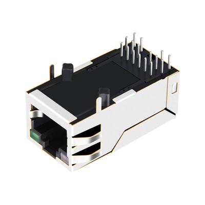 1-1840784-1 Gigabit 1000base-T RJ45 Modul Konektor Terintegrasi Tab Atas