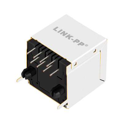 JXD2-0Z11NL Tanpa LED 100BASE-T VERTIKAL RJ45 Jack TOP ENTRY 8P8C